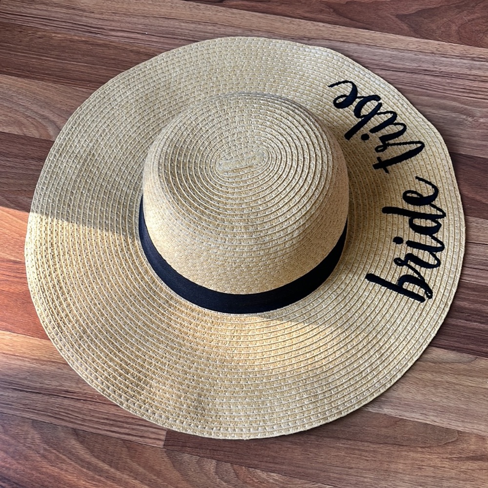 Bride Tribe straw hat - Picture 4 of 7